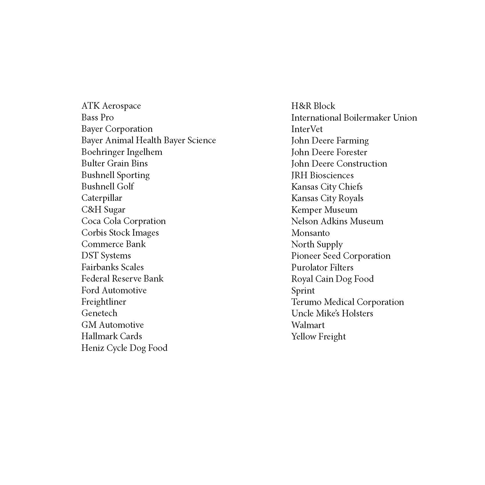 clint list pdf 2017